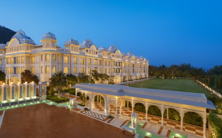 The Leela Palace, Lake Pichola, Starts $400, Rating 4.8, Udaipur